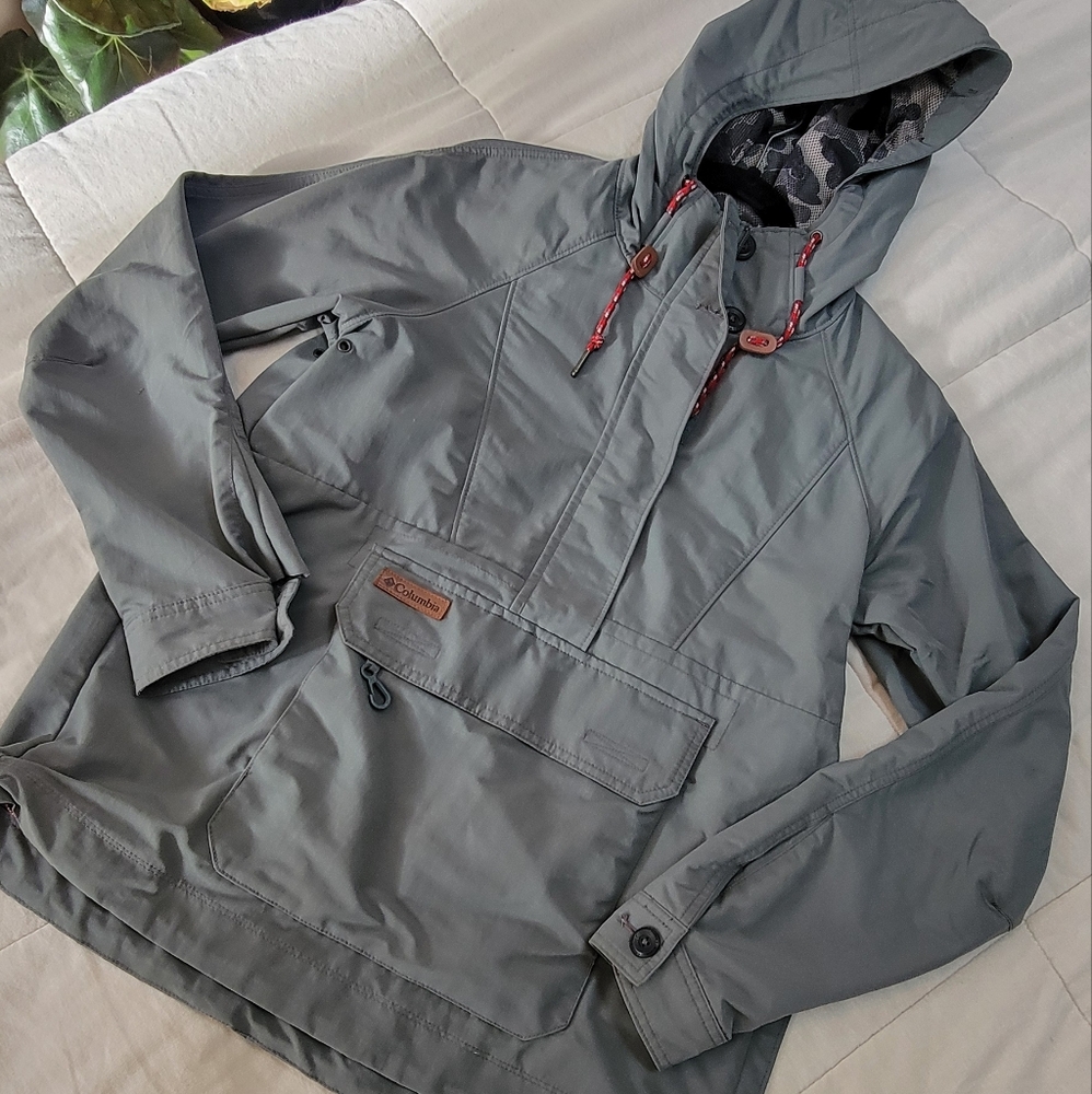 Teal Columbia Wind breaker